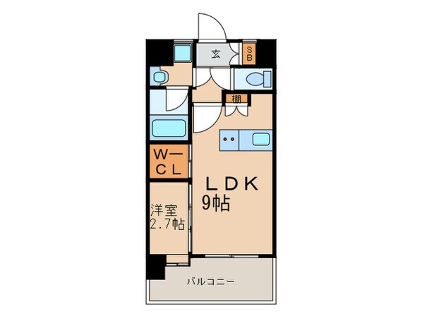 エンクレスト空港通り(303)の物件間取画像